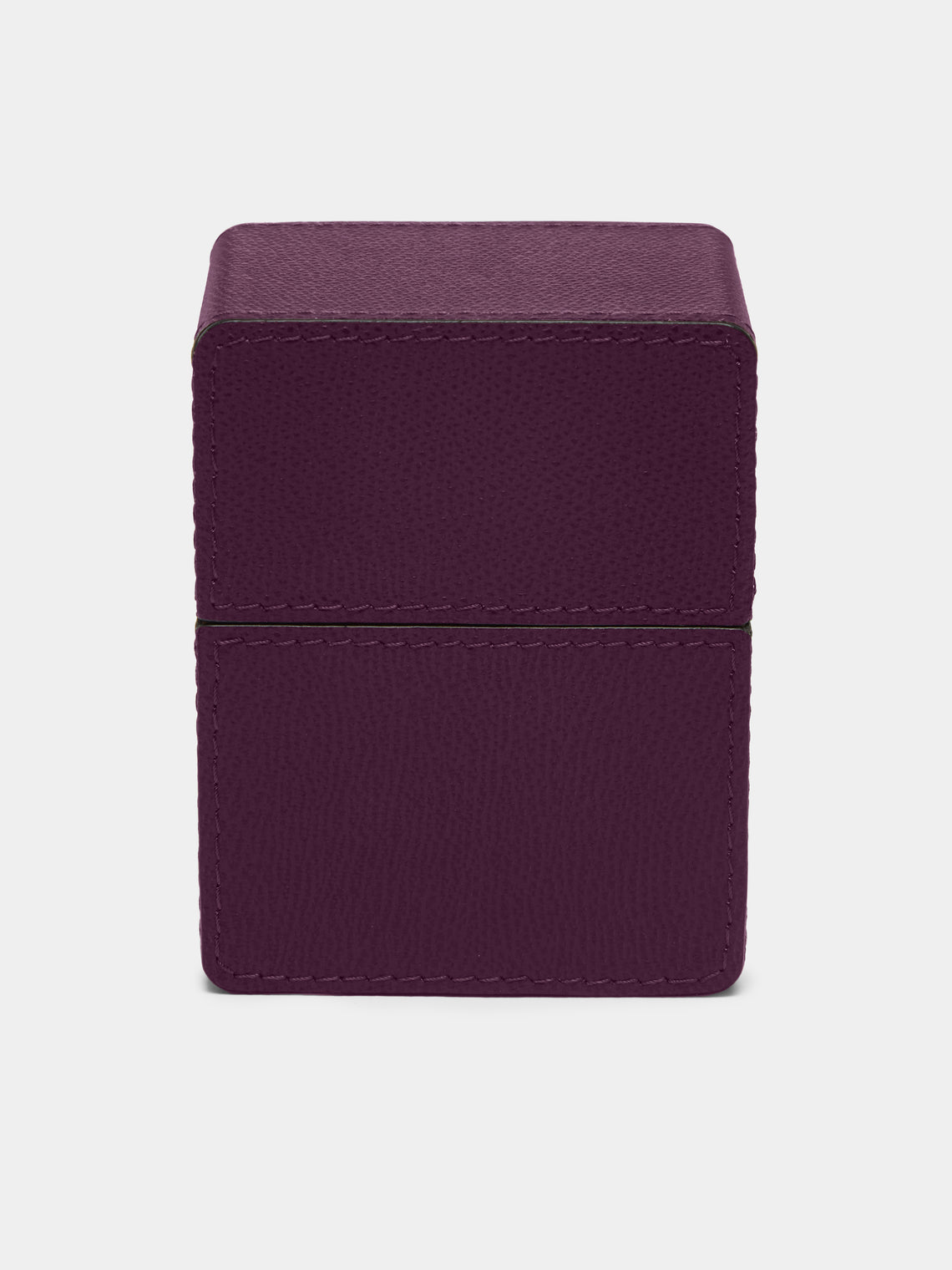 Giobagnara - Naples Leather Playing Cards Set - Purple - ABASK