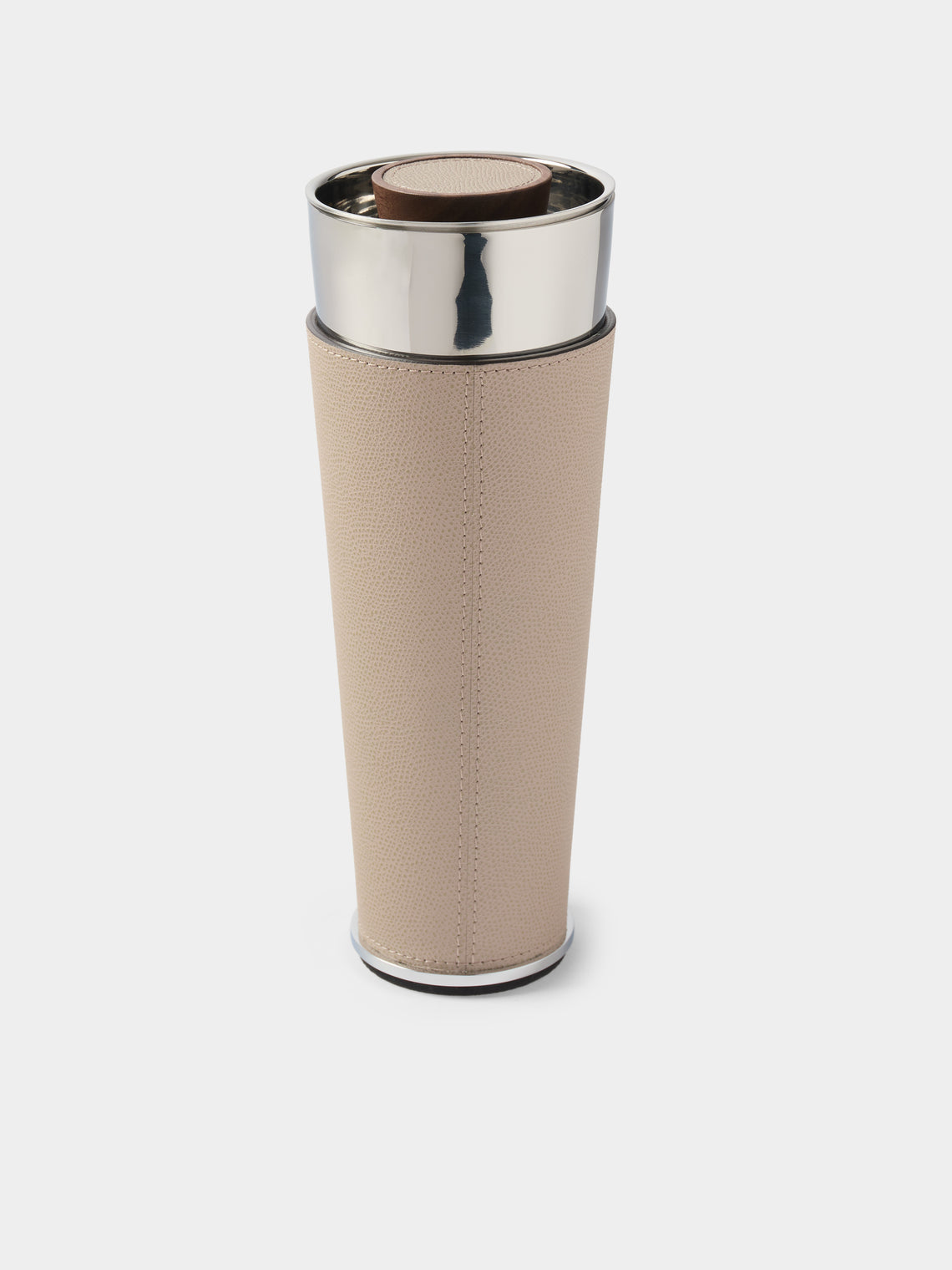 Giobagnara - Ocean Leather Cocktail Shaker - Beige - ABASK - 
