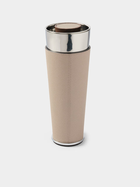 Giobagnara - Ocean Leather Cocktail Shaker - Beige - ABASK - 