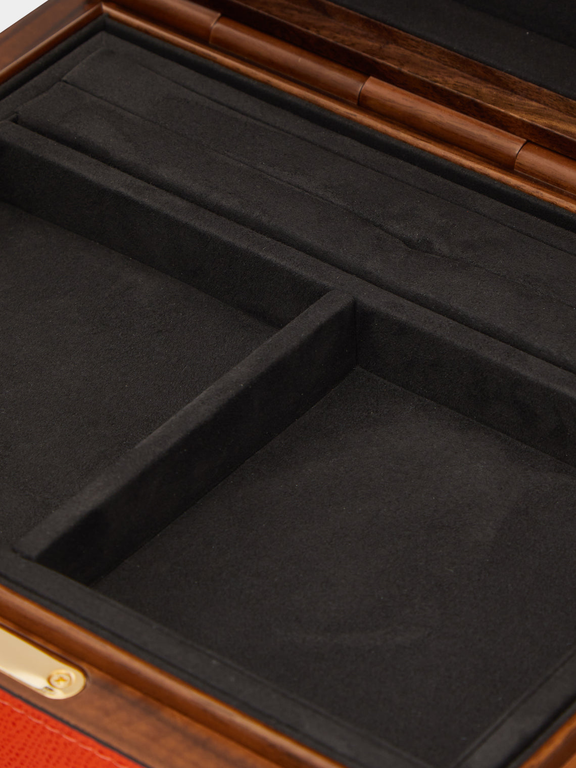Giobagnara - Leather Jewelry Box - Orange - ABASK