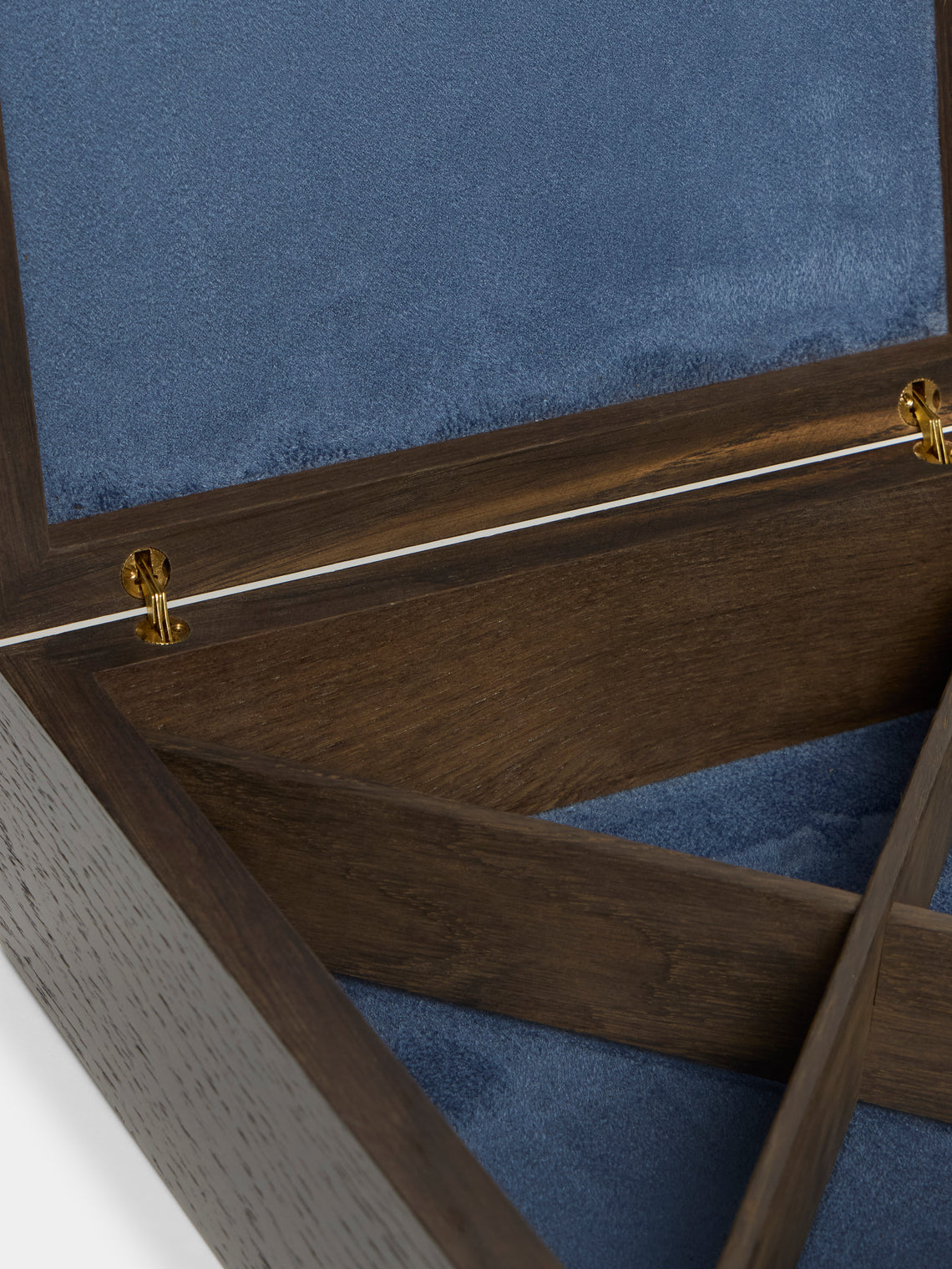 Kevin Stamper - Albers Wood Desk Box - Blue - ABASK