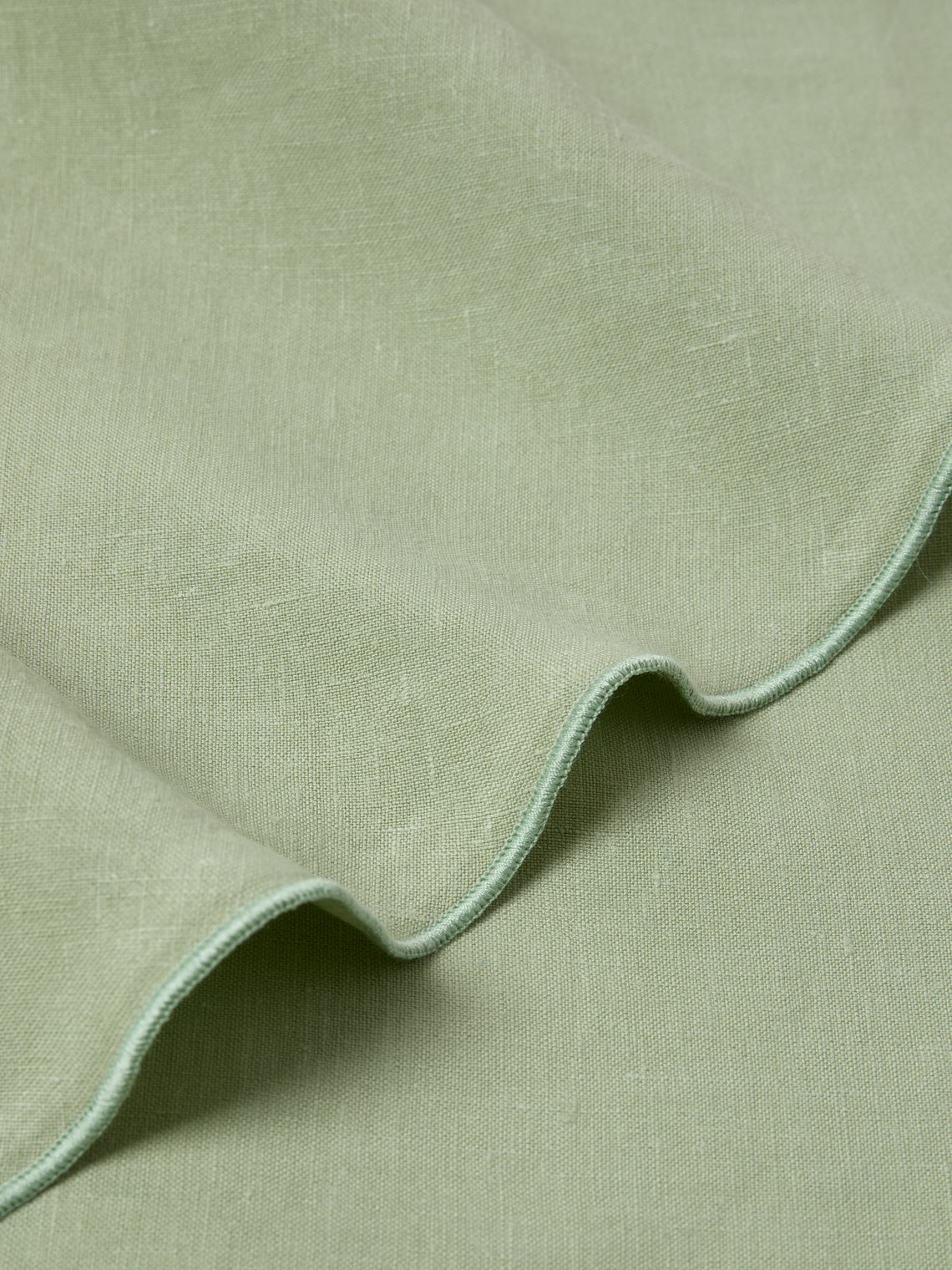 Borgo delle Tovaglie - Filo Linen Round Tablecloth (86.5in/2.2m) - Green - ABASK