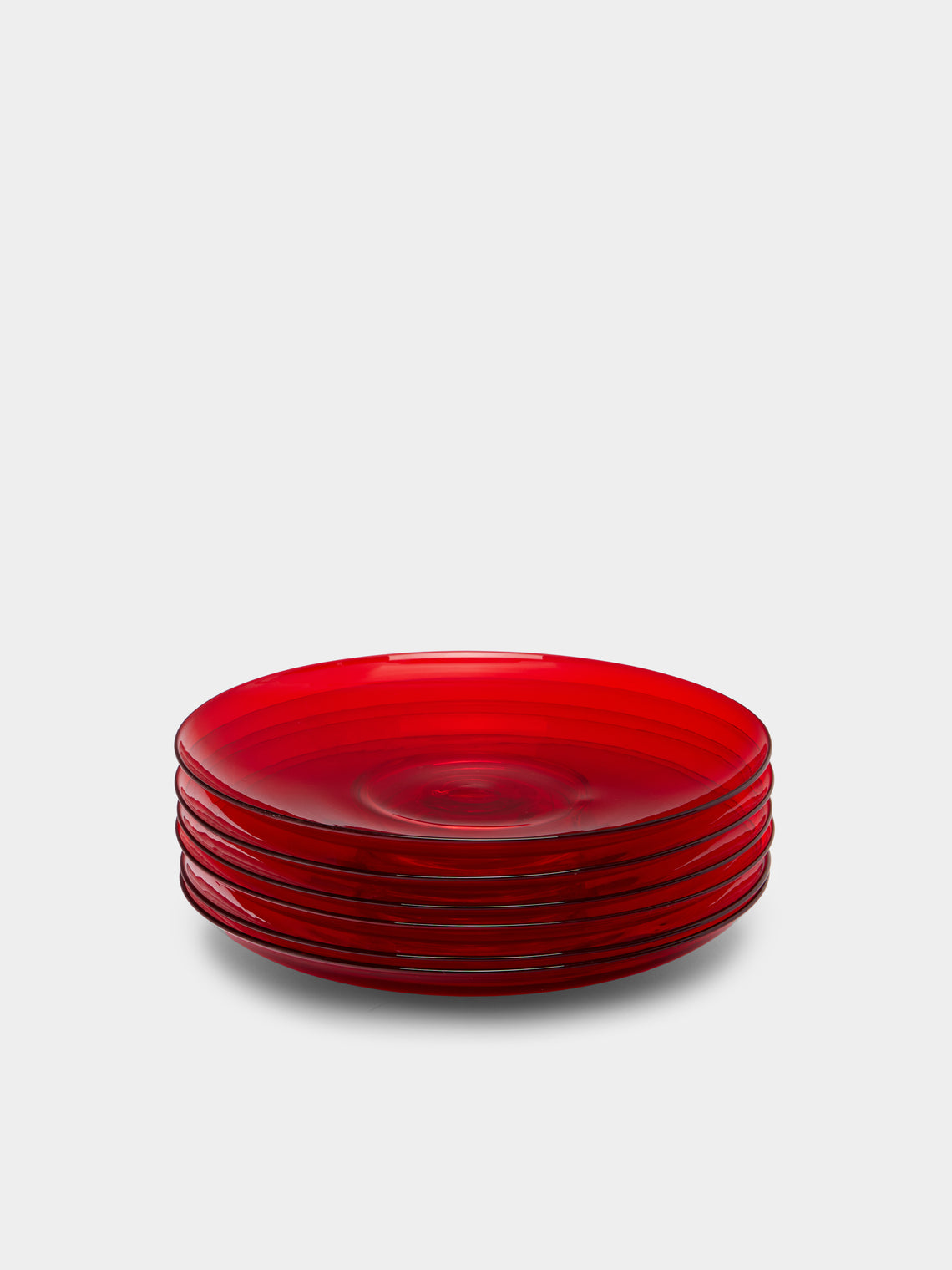 Antique and Vintage - 1930s Murano Glass Plates (Set of 6) -  - ABASK