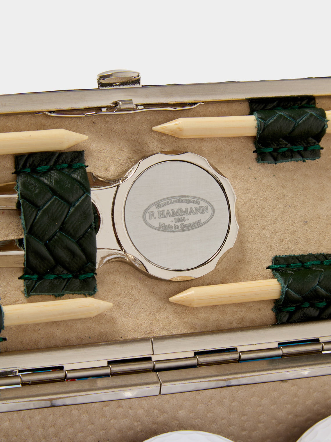F. Hammann - Leather Golf Set - Green - ABASK