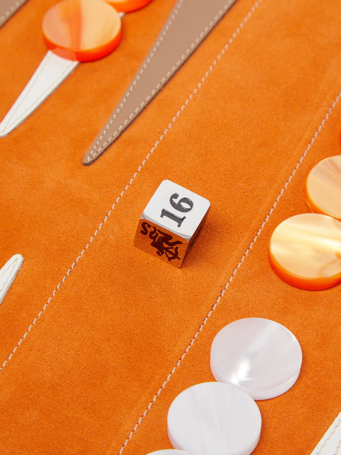 Hector Saxe - Leather Travel Backgammon Set -  - ABASK