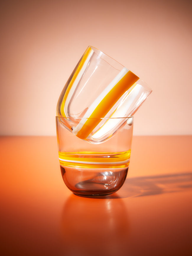 Carlo Moretti - I Diversi Hand-Blown Murano Glass Tumbler -  - ABASK