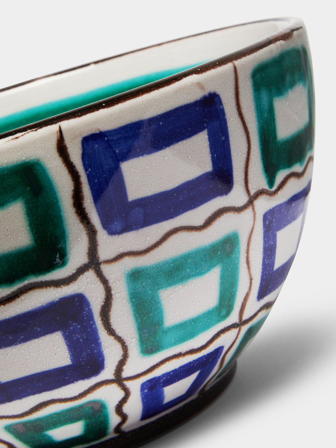 Ceramica Pinto - Vietri Hand-Painted Ceramic Serving Bowl -  - ABASK