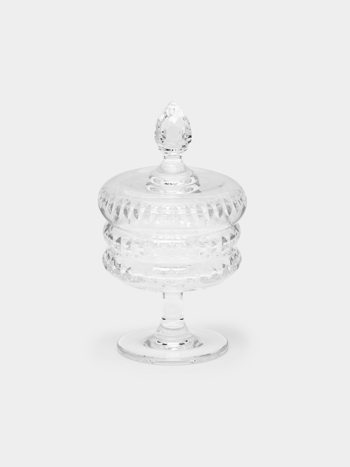 Cristallerie De Montbronn - Prélude Cut Crystal Candy Jar -  - ABASK - 