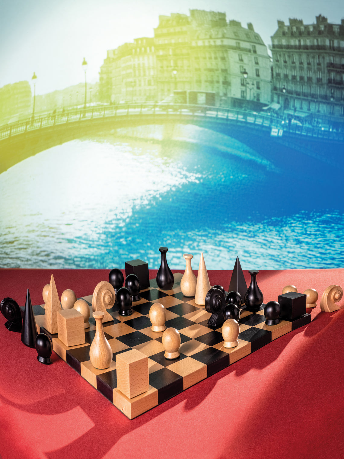 Man Ray - Beech Wood Chess Set - Multiple - ABASK