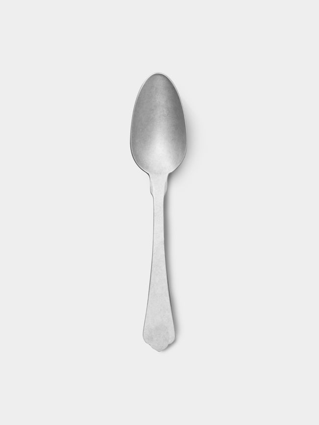 Astier de Villatte - Stone-Finish Serving Spoon - Silver - ABASK - 