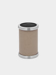 Giobagnara - Amalfi Leather Toothbrush Holder - Taupe - ABASK - 