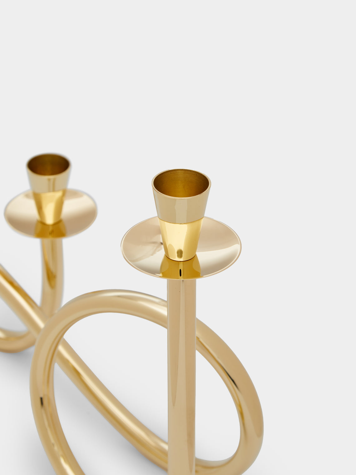 De Vecchi - T8 Brass Candle Holder -  - ABASK