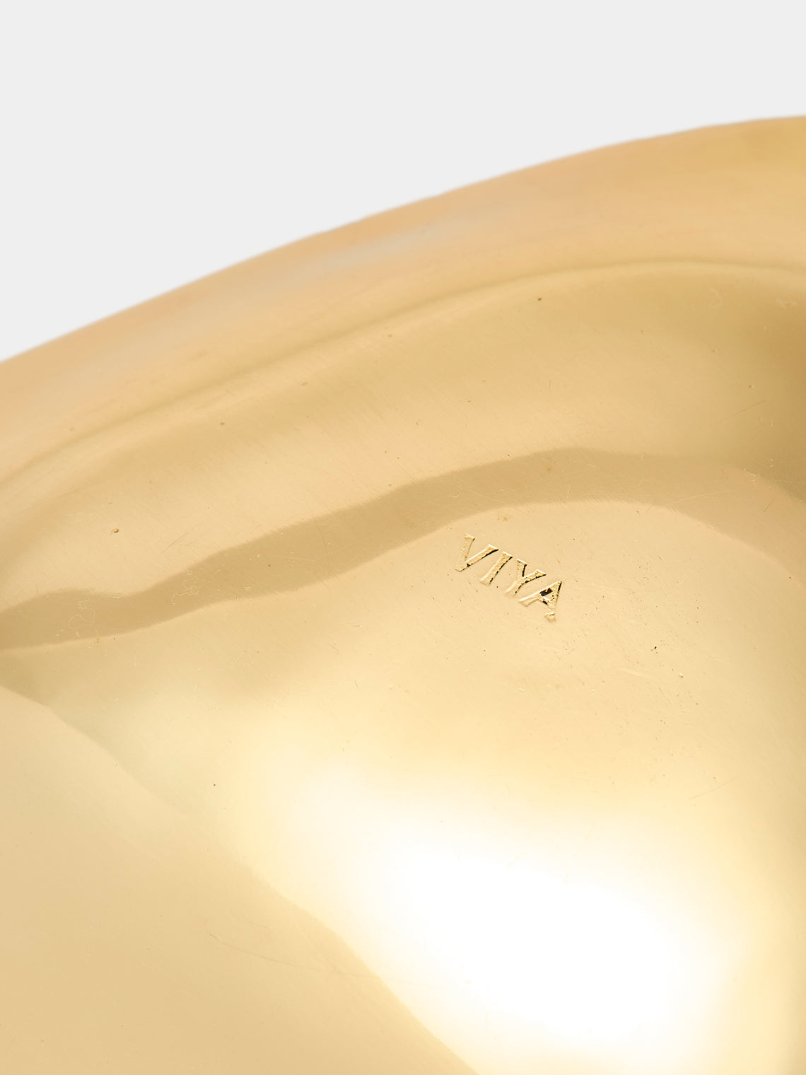 Viya - Vista Brass and Semi-Precious Stone Small Bowl -  - ABASK