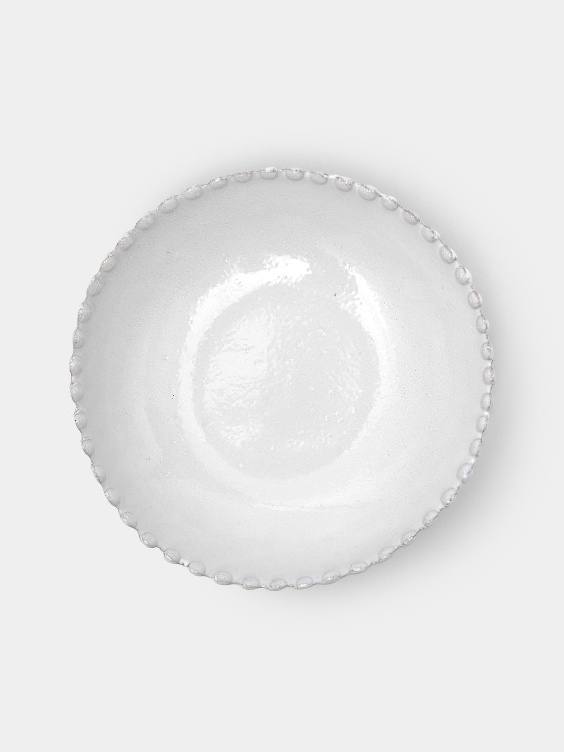 Astier de Villatte - Hand-Glazed Ceramic Soup Plate - White - ABASK