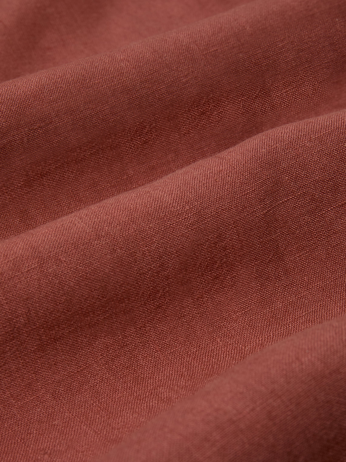 Borgo delle Tovaglie - Filo Linen Round Tablecloth (86.5in/2.2m) - Red - ABASK