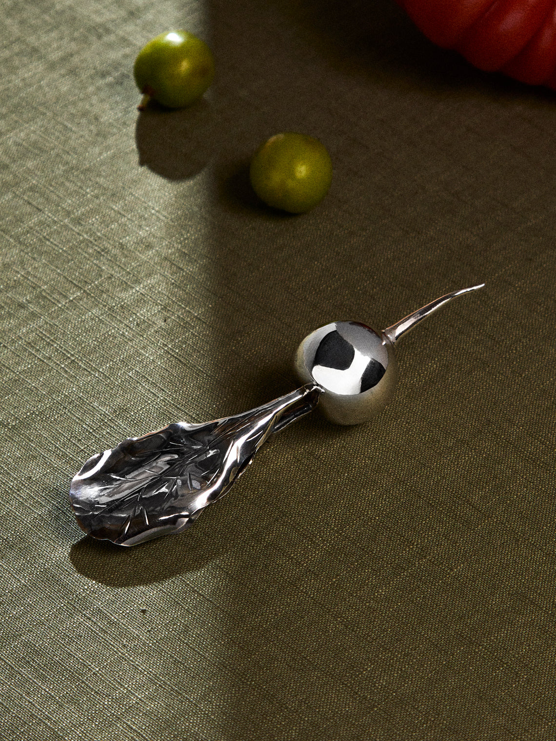 Antique and Vintage - 1970s Buccellati Solid Silver Radish - Silver - ABASK