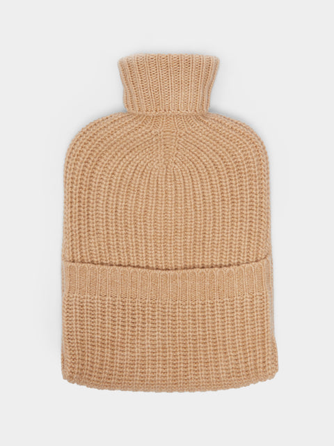 Ribbed Cashmere Hot Water Bottle