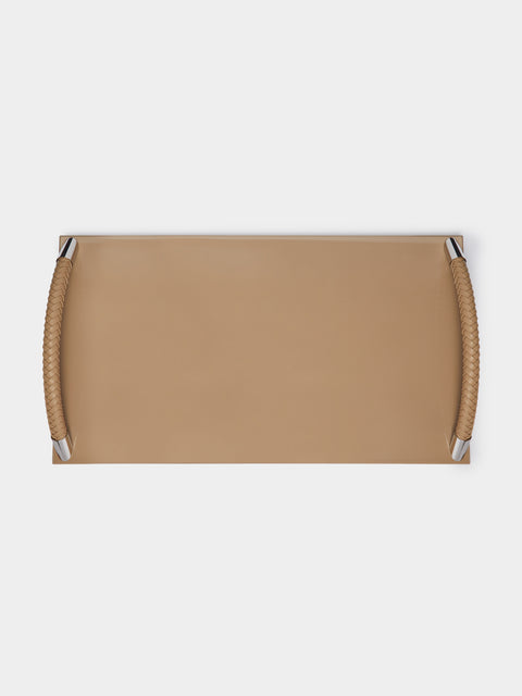 Riviere - Woven Leather Tray -  - ABASK - 
