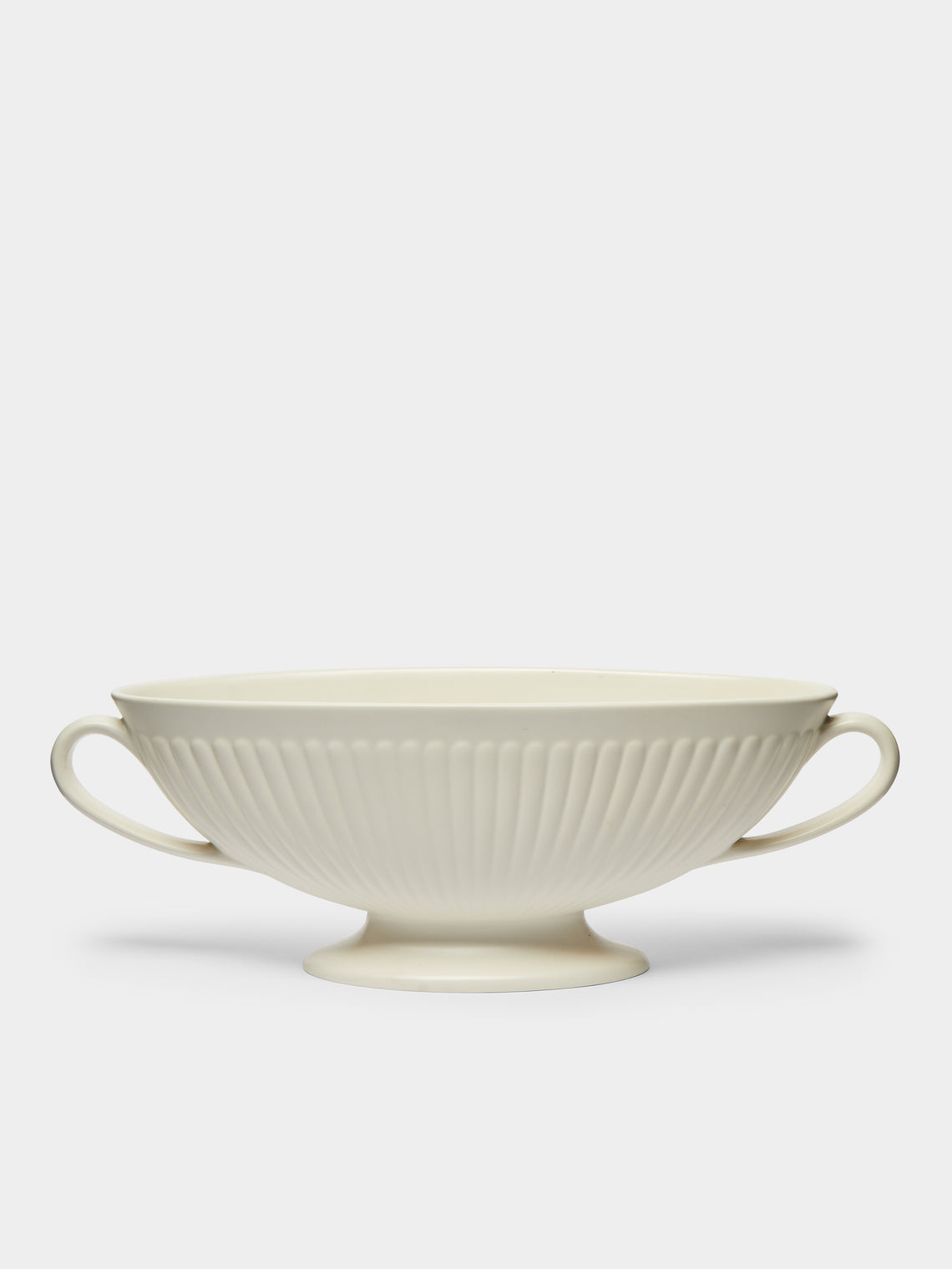 Antique and Vintage - 1930-1940 Ribbed Mantle Vase with Handles -  - ABASK - 
