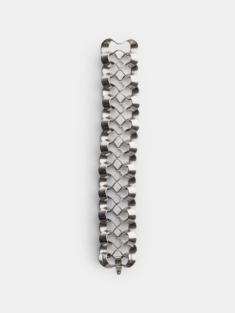 Mahnaz Collection - Vintage 1970 Theresia Hvorslev for Alton Sterling Silver Bracelet - Silver - ABASK - 