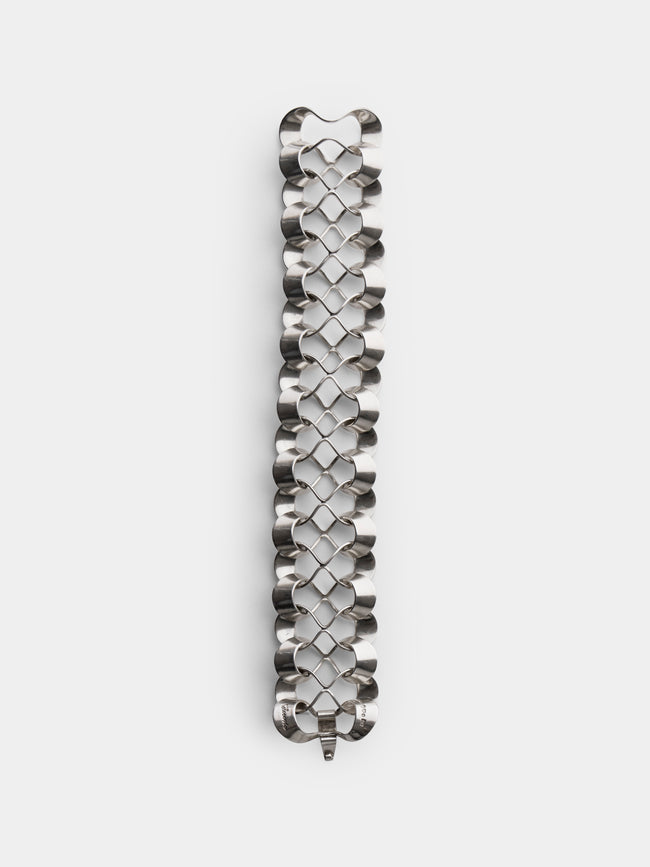 Mahnaz Collection - Vintage 1970 Theresia Hvorslev for Alton Sterling Silver Bracelet - Silver - ABASK - 