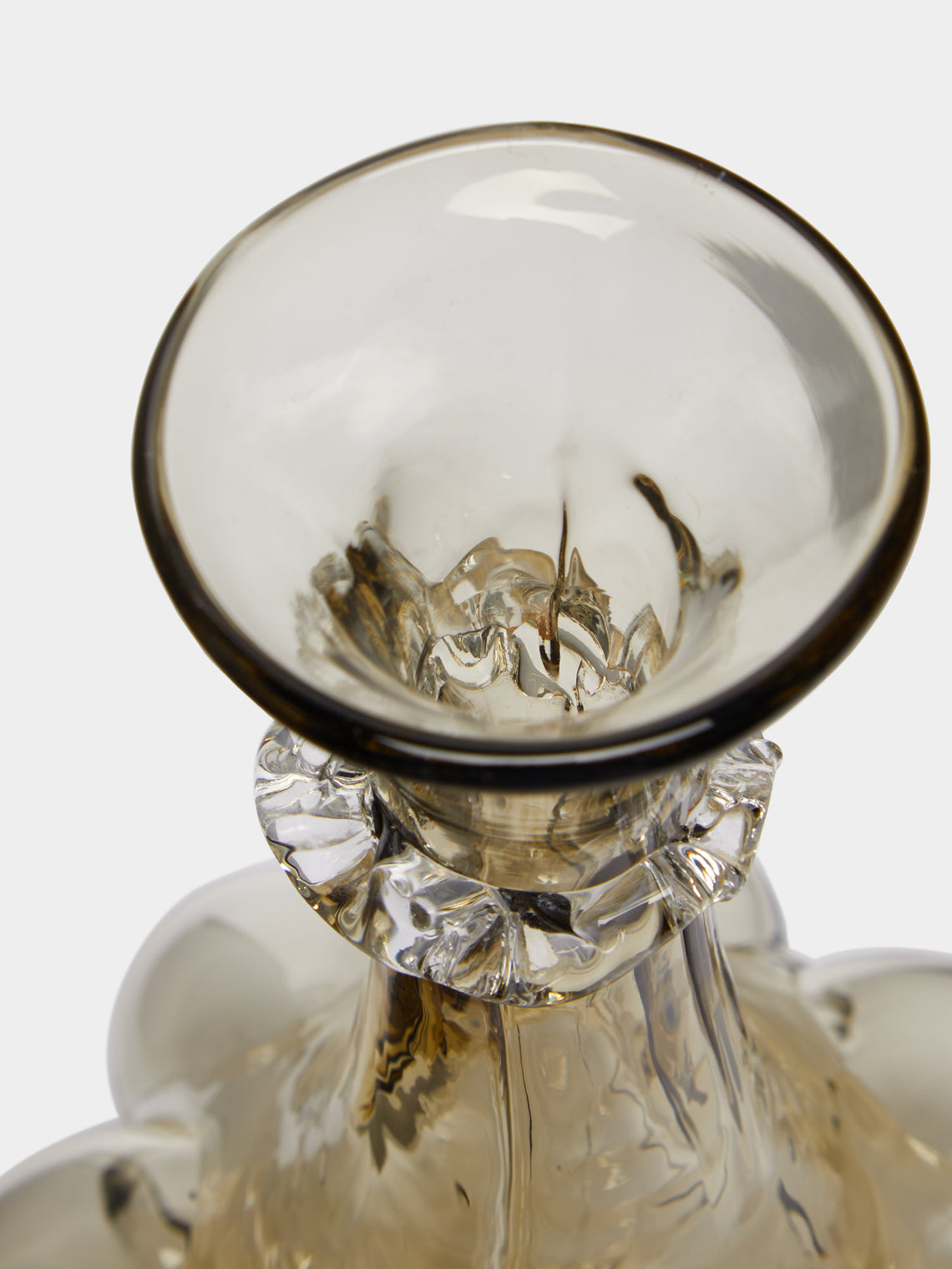 Theresienthal - Pumpkin Hand-Blown Crystal Decanter -  - ABASK