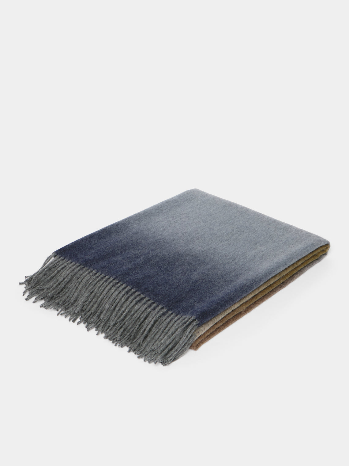 Begg x Co - Nuance Ombré Cashmere Throw (72in/1.8m) - Multiple - ABASK