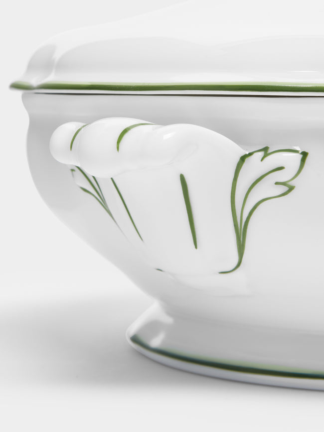 Raynaud - Touraine Hand-Painted Porcelain Vegetable Dish -  - ABASK