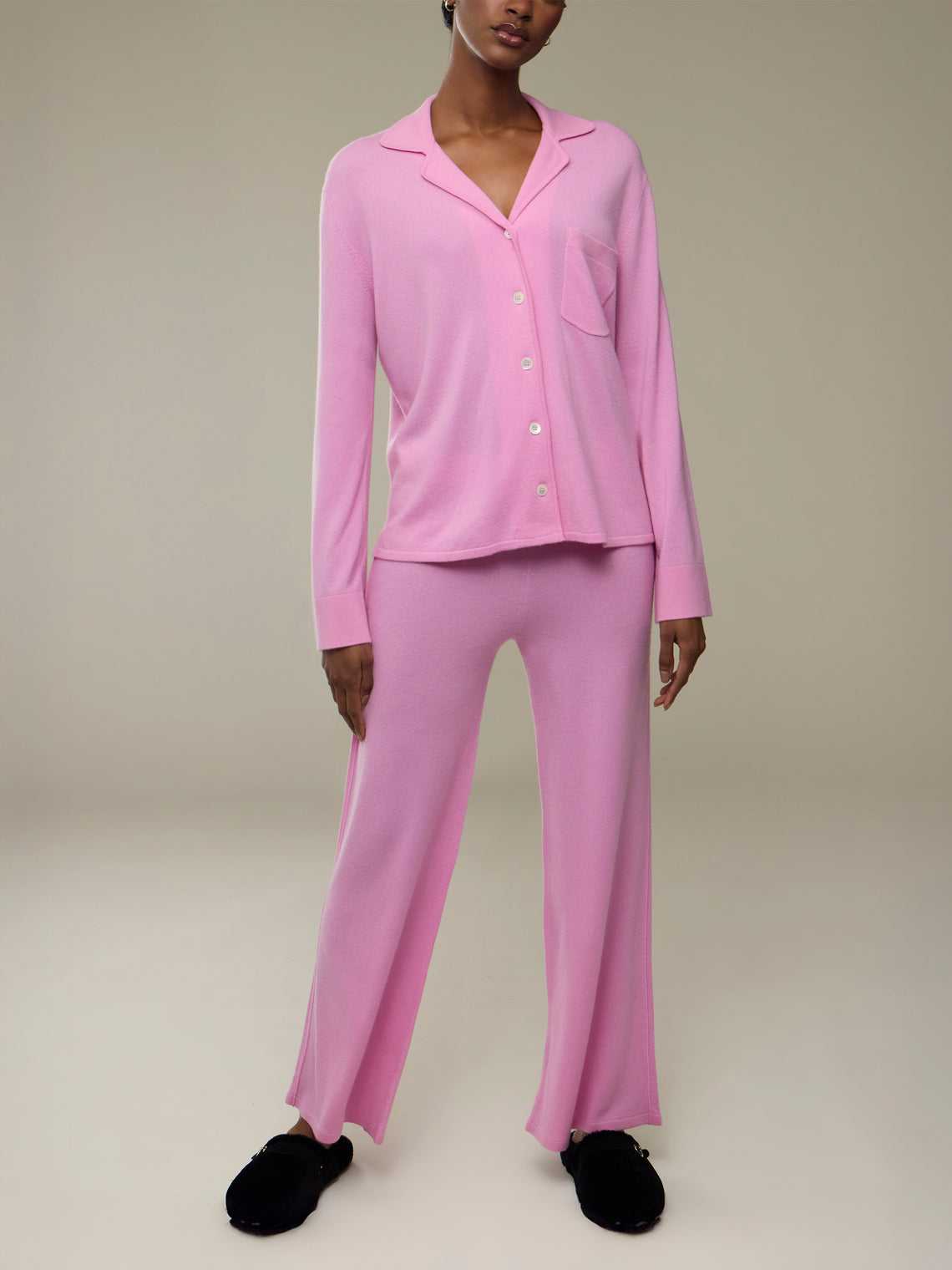 Arch4 - Dorchester Baby Goat Cashmere Pyjama Set -  - ABASK