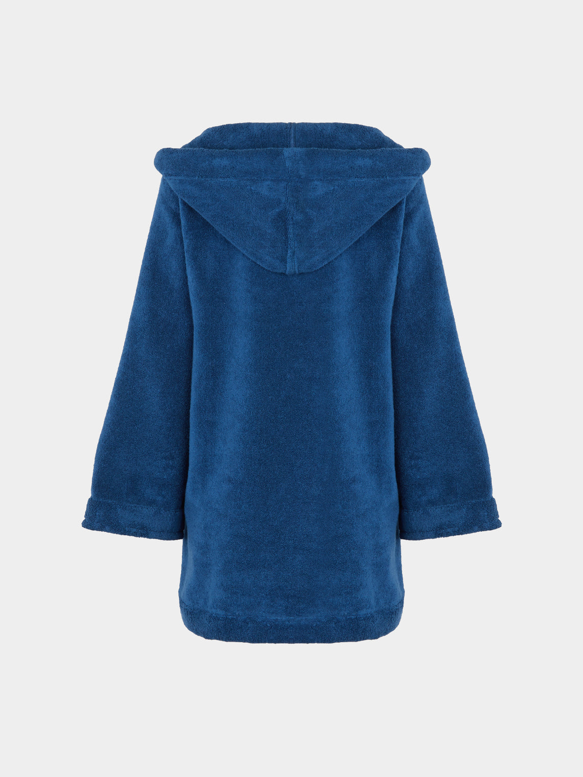Lisa Marie Fernandez - Terry Cotton Mini Cape | Size: XS/S - Navy - ABASK