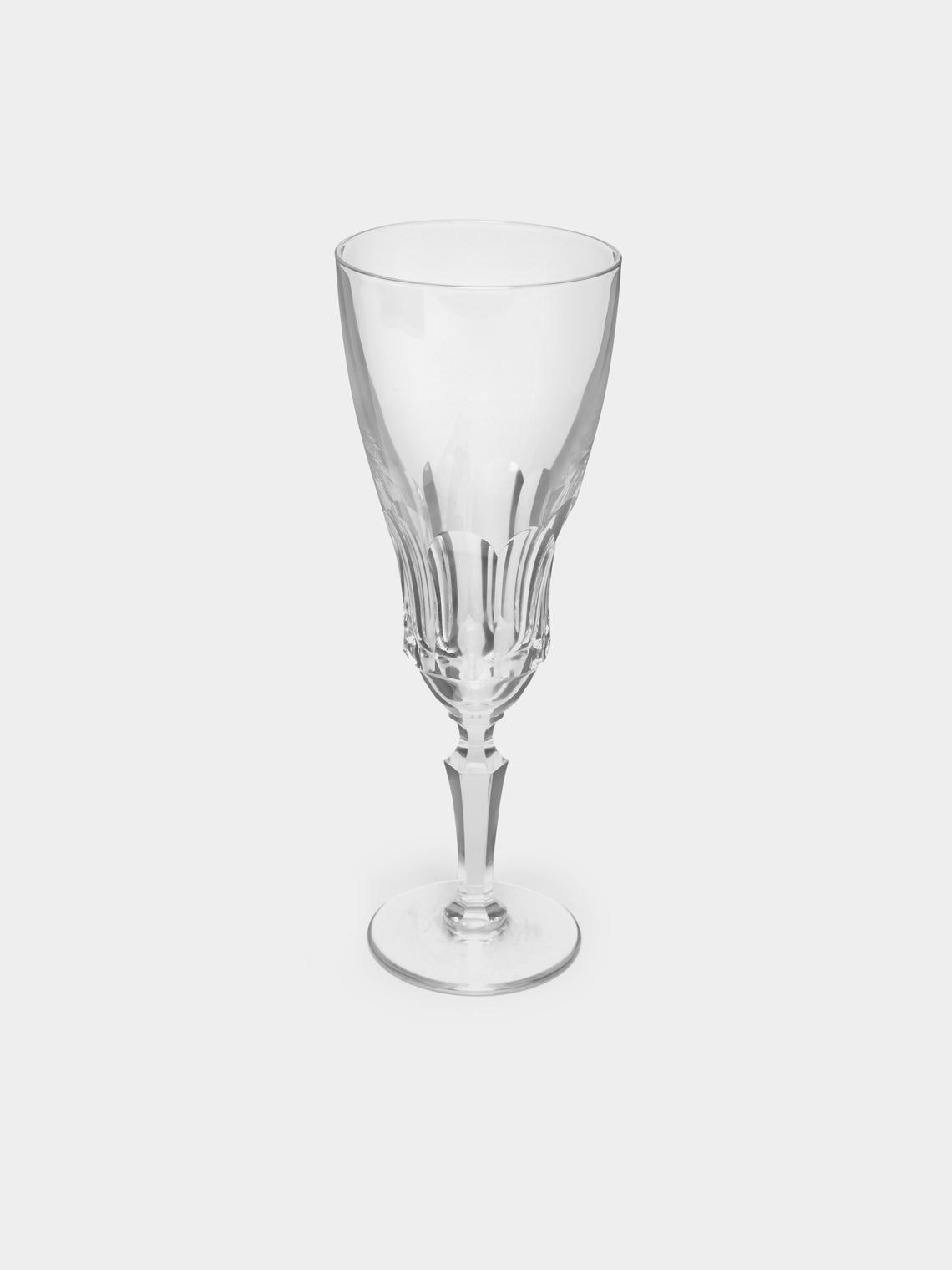 Antique and Vintage - 1950s Val Saint Lambert Crystal Champagne Flutes (Set of 12) -  - ABASK - 