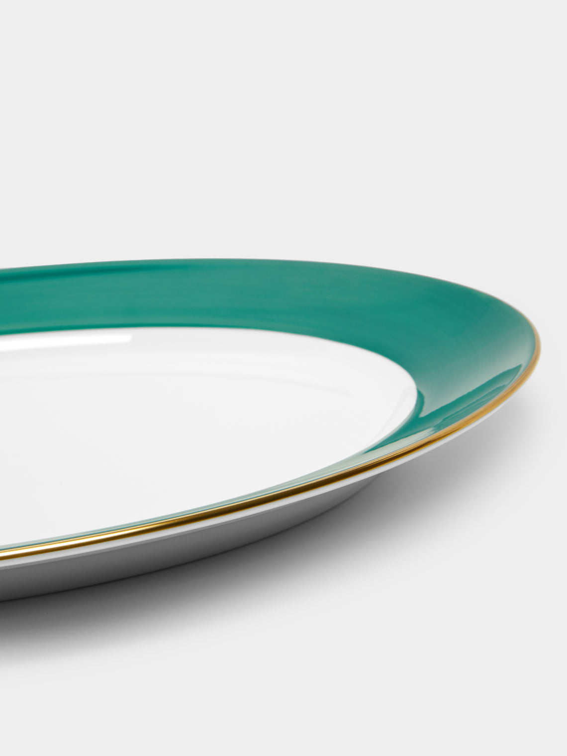 Robert Haviland & C. Parlon - Coco Hand-Painted Porcelain Large Oval Serving Platter -  - ABASK