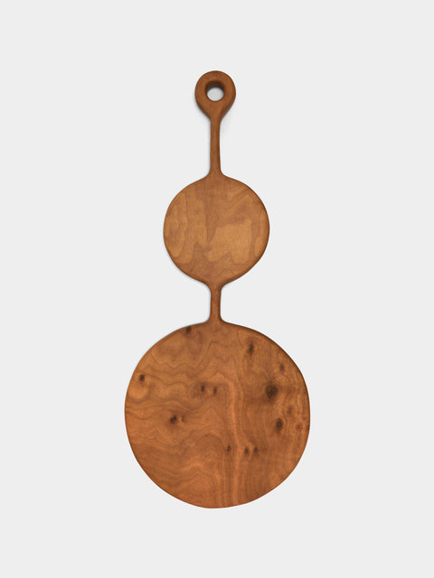 Lucas Castex - Hand-Carved Oiled Walnut Serving Board - Brown - ABASK - 