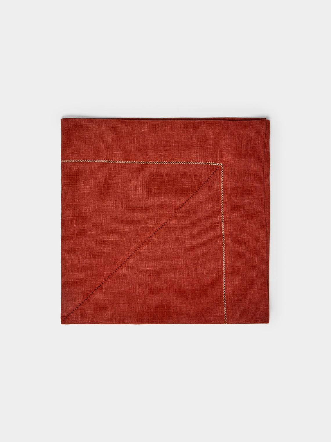 Peter Speliopoulos Projects - Hem-Stitch Linen Napkins (Set of 4) -  - ABASK - 