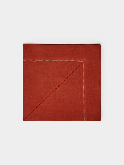 Peter Speliopoulos Projects - Hem-Stitch Linen Napkins (Set of 4) -  - ABASK - 