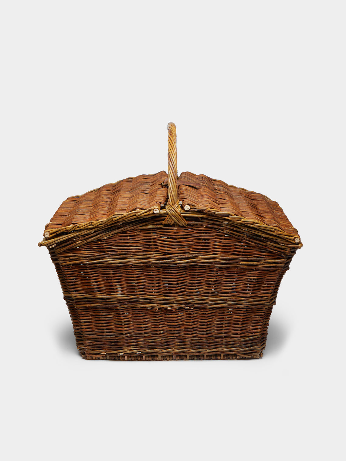 Sussex Willow Baskets - Handwoven Willow Shooter Picnic Basket -  - ABASK