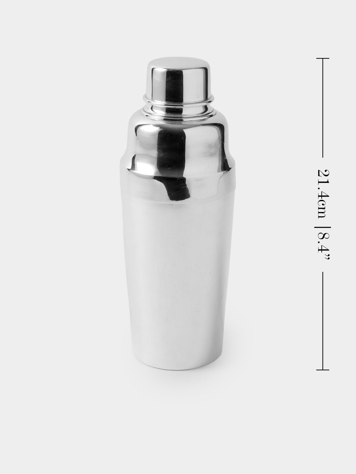 Antique and Vintage - 1960s Christofle Silver-Plated Cocktail Shaker - Silver - ABASK