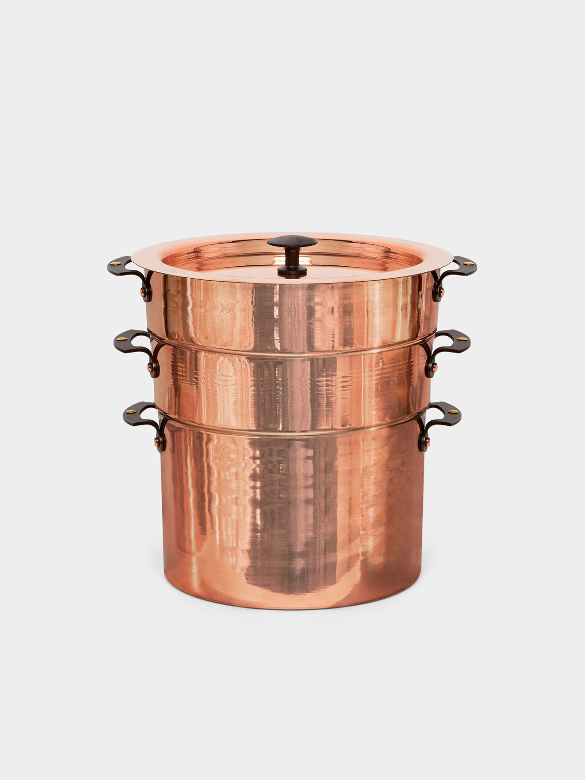Netherton Foundry - Copper Stockpot and Steamer Baskets with Lid -  - ABASK - 