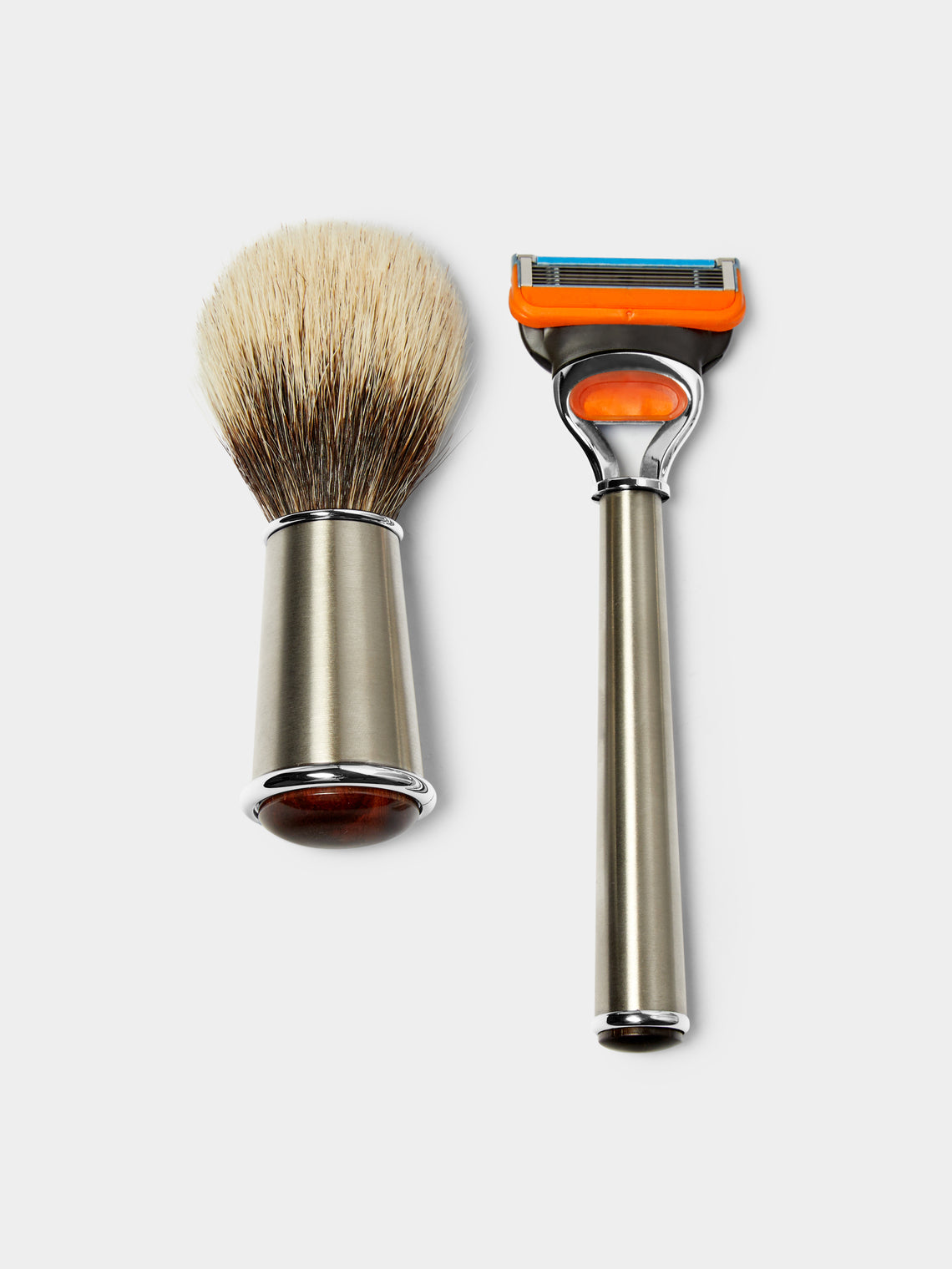 Lorenzi Milano - Steel Shaving Set -  - ABASK