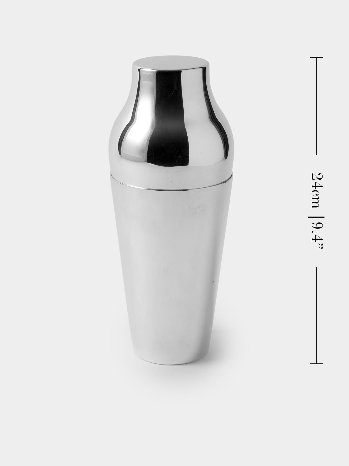 Antique and Vintage - Mid-Century Christofle Silver-Plated Cocktail Shaker - Silver - ABASK