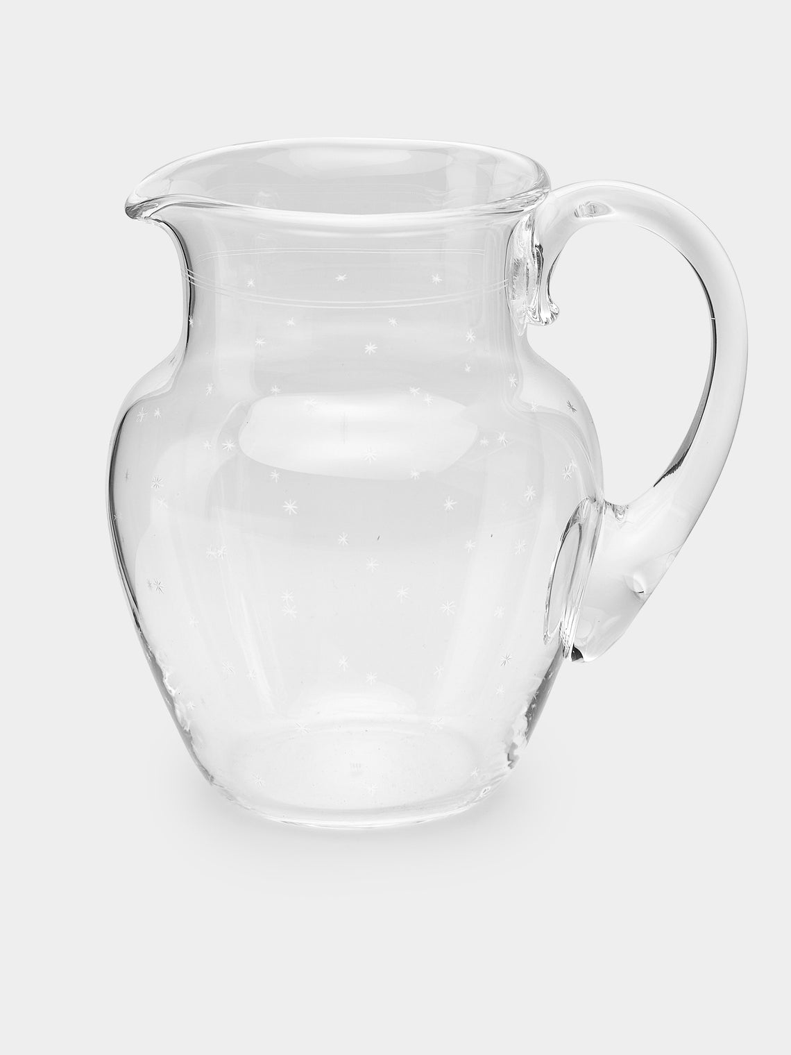 Lobmeyr - Rothschild Stars Hand-Engraved Crystal Water Pitcher -  - ABASK - 
