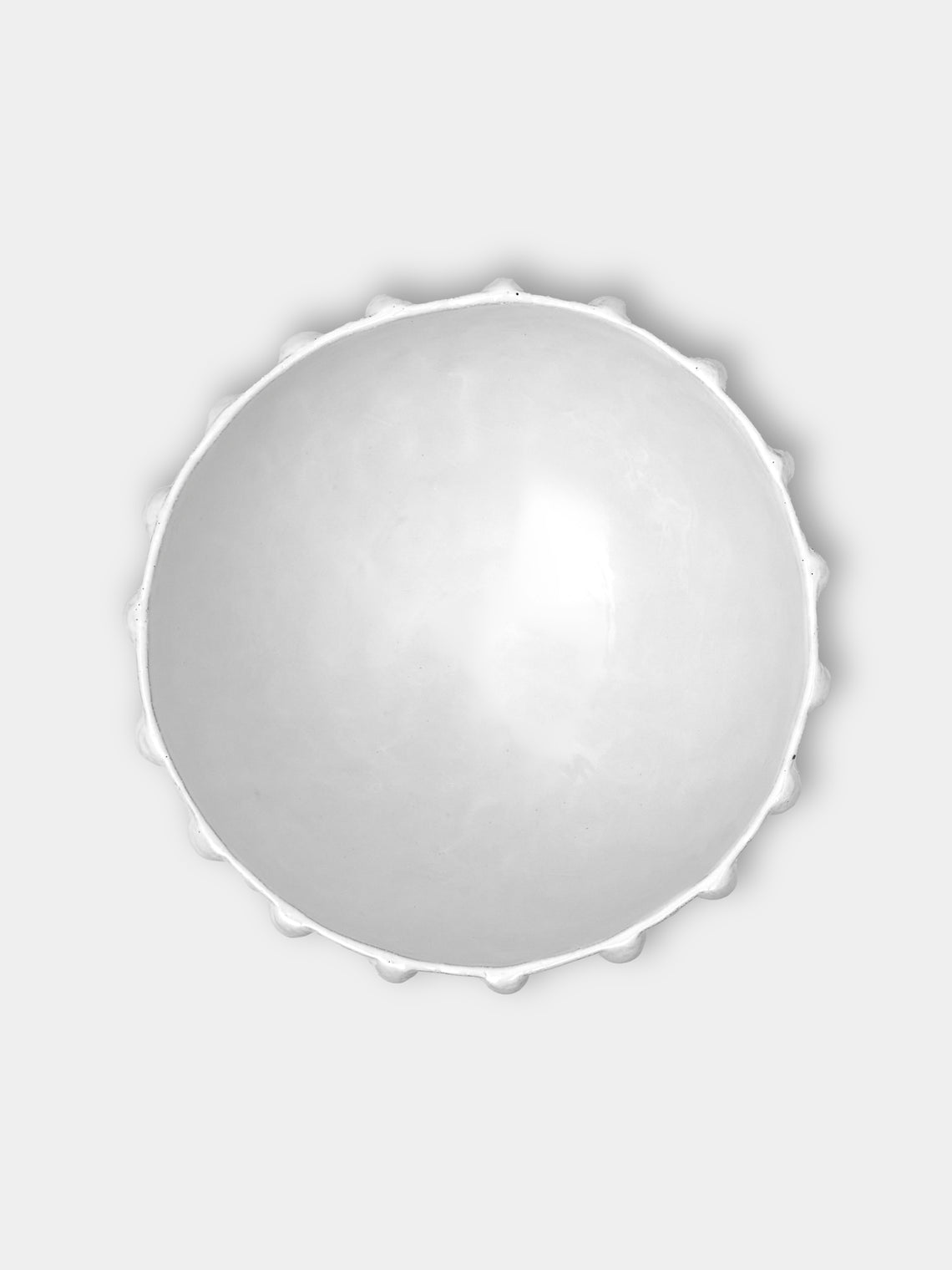 Astier de Villatte - Hand-Glazed Ceramic Large Salad Bowl - White - ABASK