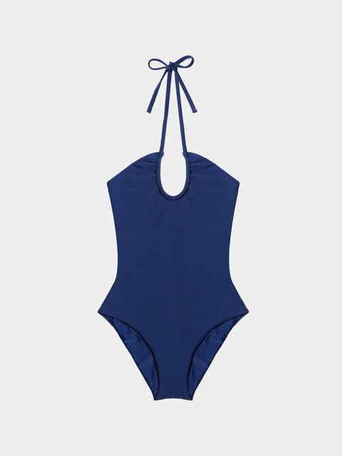 Sara Cristina - Bahia One-Piece Swimsuit - Navy - ABASK - 
