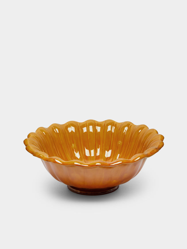 Poterie de Cliousclat - Slipware Serving Bowl -  - ABASK - 