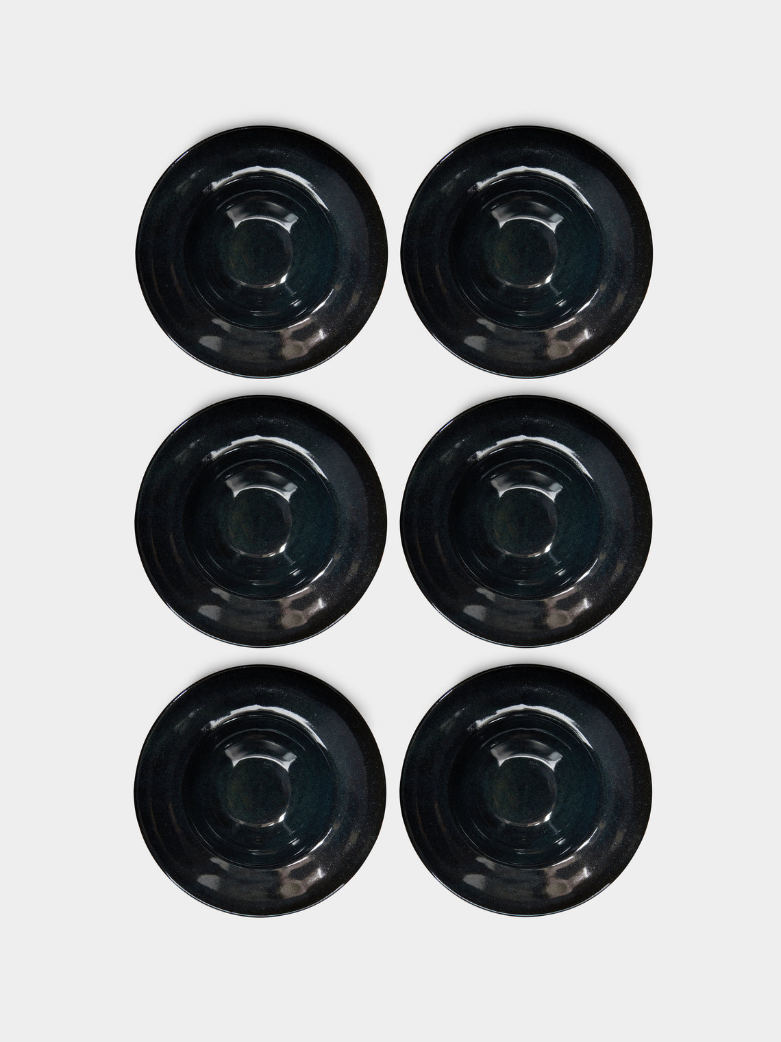 Mervyn Gers Ceramics - Hand-Glazed Ceramic Deep Bowls (Set of 6) -  - ABASK
