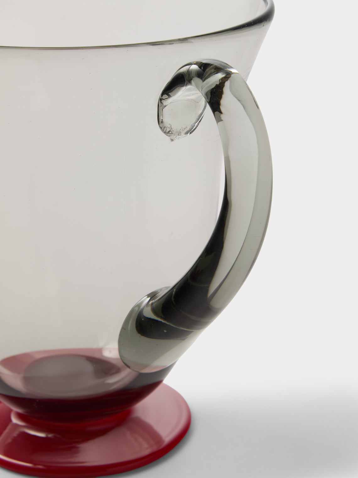 Antique and Vintage - 1930s Napoleone Martinuzzi Murano Glass Jug - Gray - ABASK