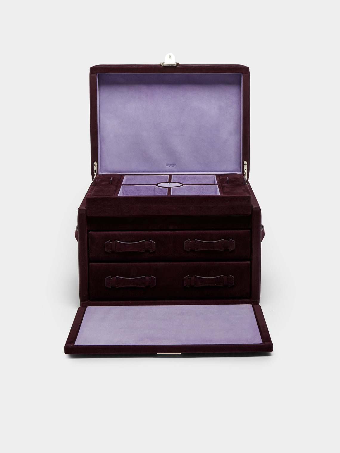 Asprey - Leather Large Jewellery Box -  - ABASK