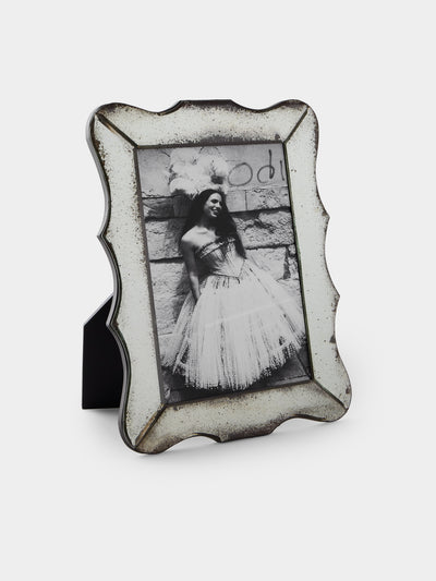 Borgo delle Tovaglie - Firenze Mirrored Glass Photo Frame - Silver - ABASK - 