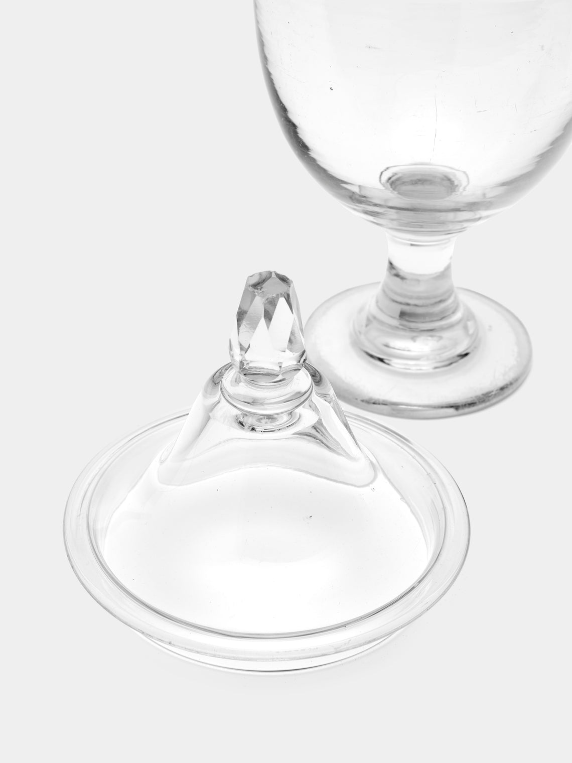Antique and Vintage - 19th-Century Crystal Candy Dish -  - ABASK