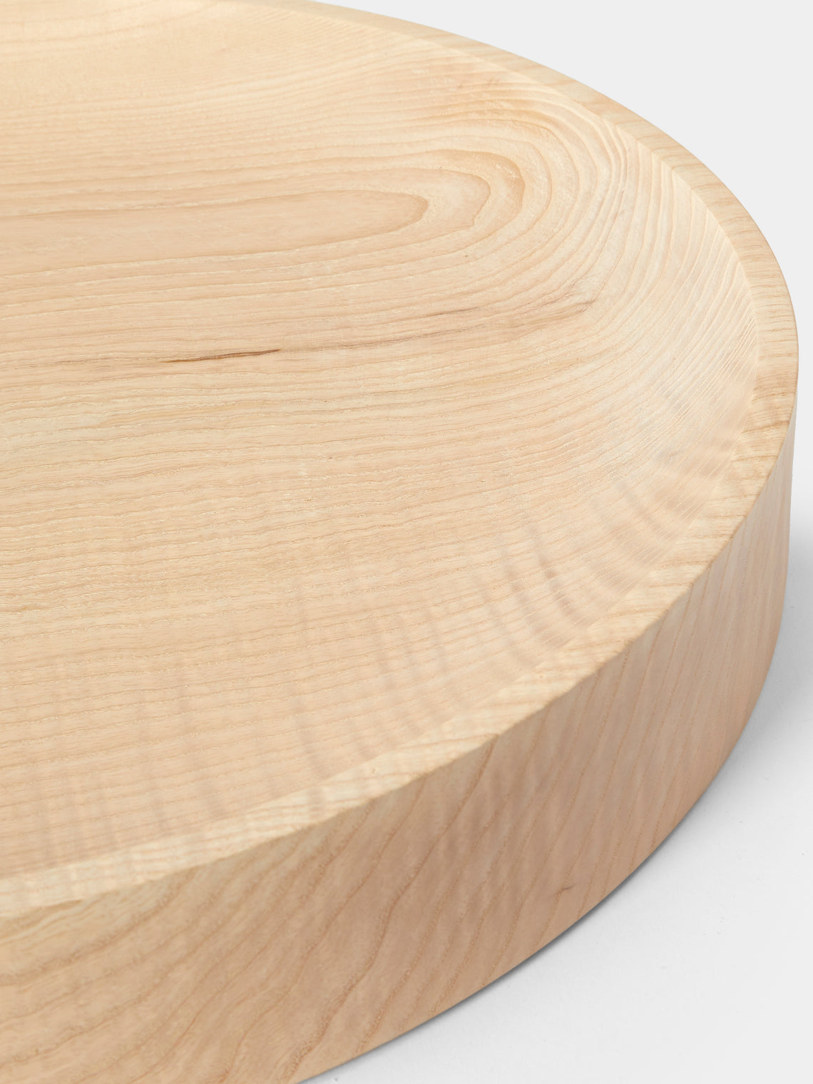 Marisa Klaster - Hand-Turned Oak Extra Large Platter - Brown - ABASK